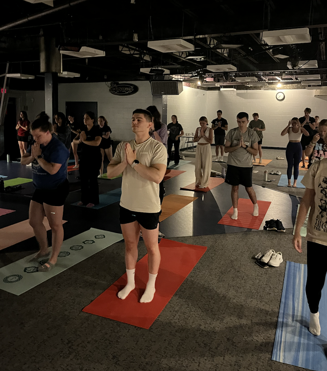 Yoga club meeting