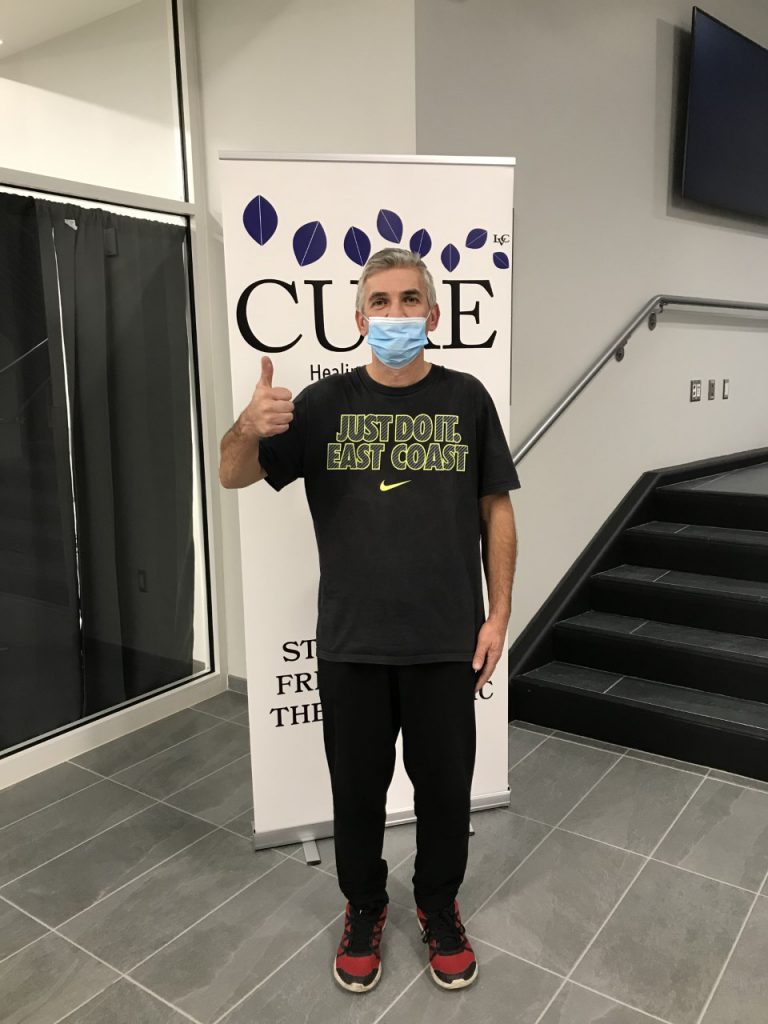 Andrey, CURE patient